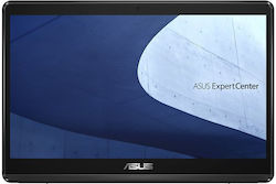 ASUS AiO E1 15.6" Οθόνη Αφής N4500 4GB 128GB Μαύρο E1600WKAT-BMR114X Windows 11 Pro