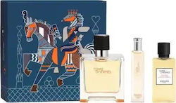 Hermès Terre D'Hermès Parfum 75 ml + Parfum 15 ml + SG body and hair 40 ml M