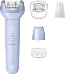 Philips 8000 Series BRE711/00 Epilator with 32 Tweezers, Blue