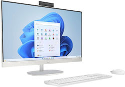 HP 27-cr0222nw All-in-One PC — AMD Ryzen 7 7730U, 27" FHD, 16GB RAM, 512GB SSD, Windows 11 Home, Wi‑Fi 6, White