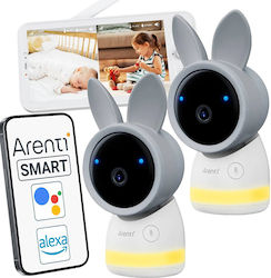 Arenti 4MP Wi-Fi Baby Kit with dual cameras + LCD