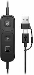 HP Poly Mission 815 Monaural USB Wired Headset