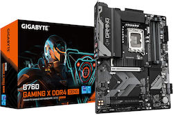 GIGABYTE B760 GAMING X DDR4 GEN5 Motherboard - Supports 14th Gen. Intel Core CPUs, 8+1+1 phases VRM, up to 5333MHz DDR4 (OC), 3xPCIe 4.0 M.2, 2.5GbE LAN, USB 3.2 Gen 2
