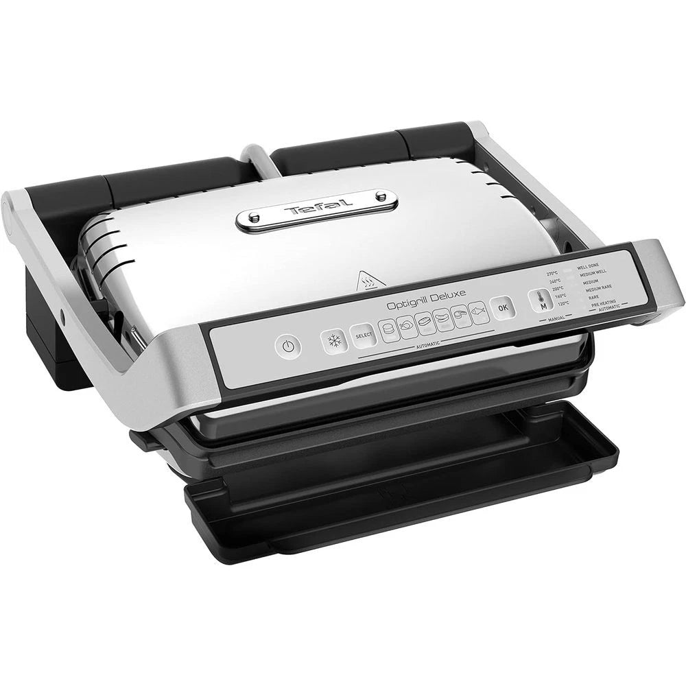 Tefal GC707D Electric Grill press Stainless Steel Black