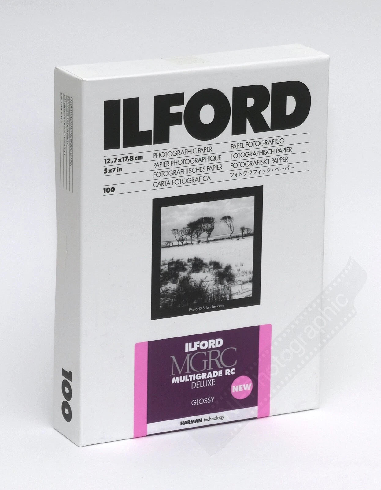 1x100 Ilford MG RC DL 1M 13x18