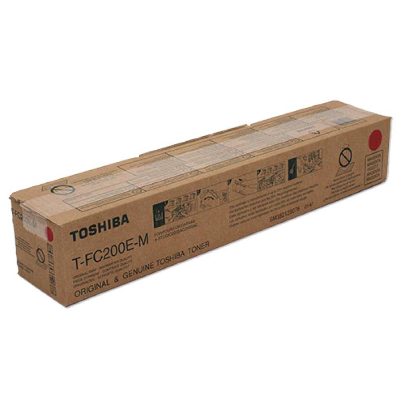Toshiba Toner T-FC200E TFC200E Magenta (6AJ00000127)(6AJ00000261)