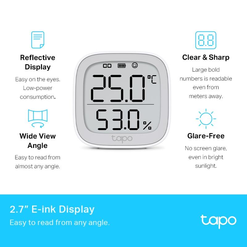 TP-LINK TPLINK Smart Temperature Display Tapo T315 (TAPO T315)