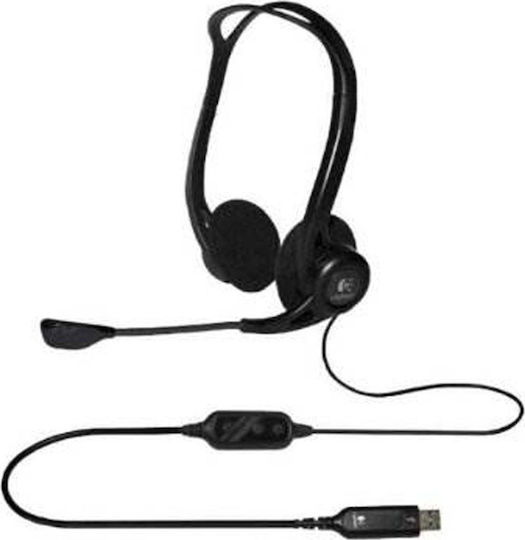 Logitech PC Headset 960 USB (Μαύρο)