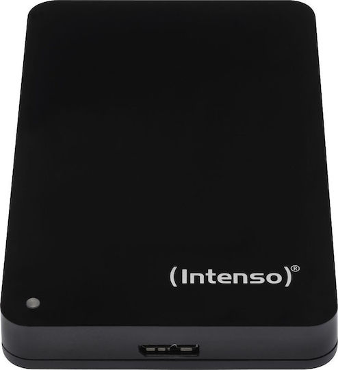 Intenso θήκη μνήμης 2 TB, εξωτερικός σκληρός δίσκος (μαύρος, εξωτερικός, Micro-USB-B 3.2 Γενιά 1 (5 Gbit/s))