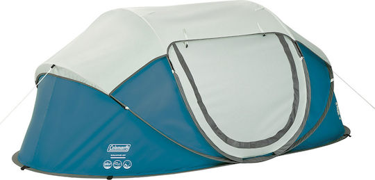 Coleman Galiano 4 Σκηνή Camping Pop Up Μπλε 3 Εποχών για 4 Άτομα 280x200x100εκ.