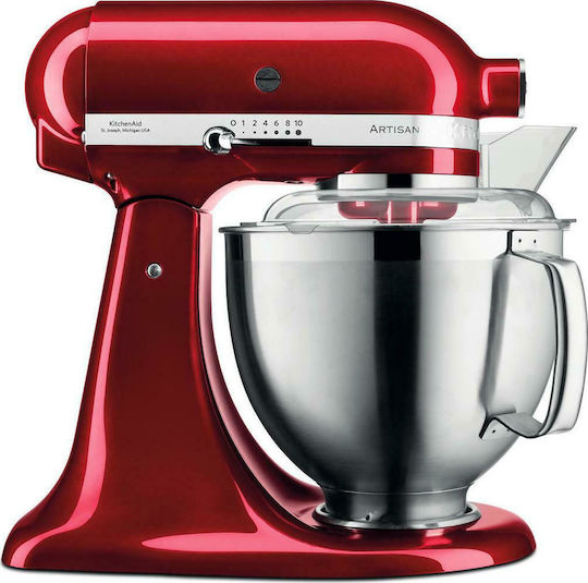 Kitchenaid Artisan Premium 5KSM185PSECA (κόκκινο, 300 Watt)