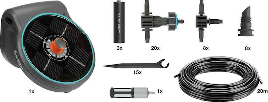 Gardena Solar Aquabloom Set Σύστημα Αυτοποτισμού Σταγόνας με Προγραμματιστή 500ml
