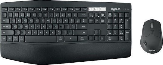 Logitech MK850 keyboard RF Wireless + Bluetooth QWERTY US International Black