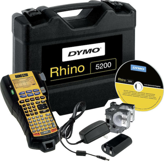 DYMO Rhino 5200 im stabilen Hartschalenkoffer