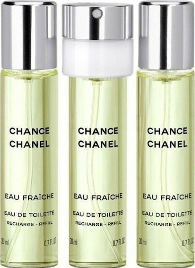 Chanel Chance Refills 3x20 Γυναικείο Σετ με Eau de Parfum 3τμχ