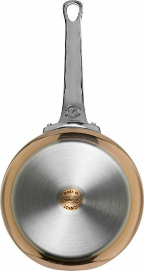 De Buyer Prima Matera Copper and Steel Frying Pan, 24 cm, Induction Compatible