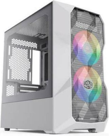 Cooler Master MasterBox TD300 Mesh (Λευκό, Tempered Glass)