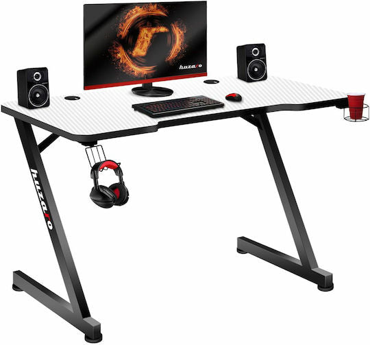 Γραφείο Gaming Huzaro Hero 2.5 Λευκό