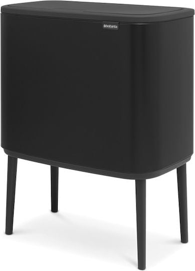 Brabantia Bo Touch Bin black matt, 11 + 23 L