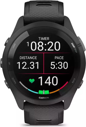 Garmin Forerunner 265 Black/Powder Gray