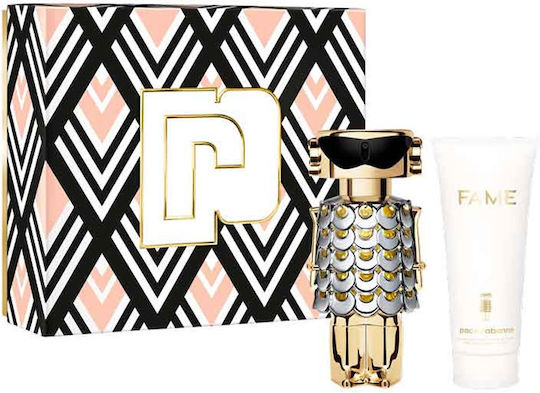 Paco Rabanne Fame Eau de Parfum 80 ml with Body Lotion 100 ml for Women
