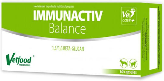 VETFOOD Immunactiv Balance - supplements for dogs and cats - 60pcs