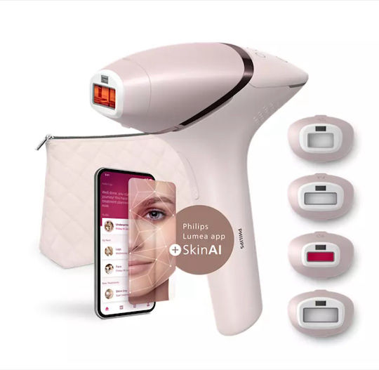 Philips Lumea IPL Series 7000 Αποτριχωτική Μηχανή Epilator για Πρόσωπο & Σώμα BRI976/00