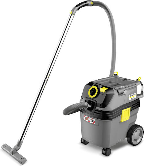 Karcher NT 30/1 Ap L Σκούπα Υγρών / Στερεών 1380W με Πλαστικό Κάδο 30lt