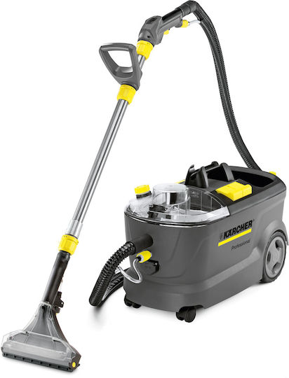 Karcher Puzzi 10/2 Adv Σκούπα Στερεών 1250W με Πλαστικό Κάδο 10lt