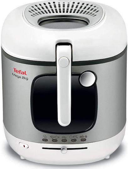 Tefal FR4800 Mega XXL Deep Fryer - White/Silver