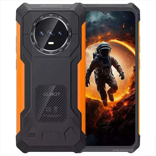 Cubot KingKong ES Dual SIM (6/128GB) Ανθεκτικό Smartphone Μαύρο
