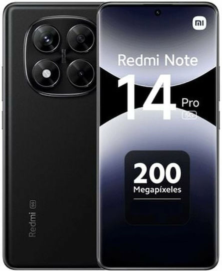 Xiaomi Redmi Note 14 Pro 12+512GB 6.67" 5G Midnight Black EU