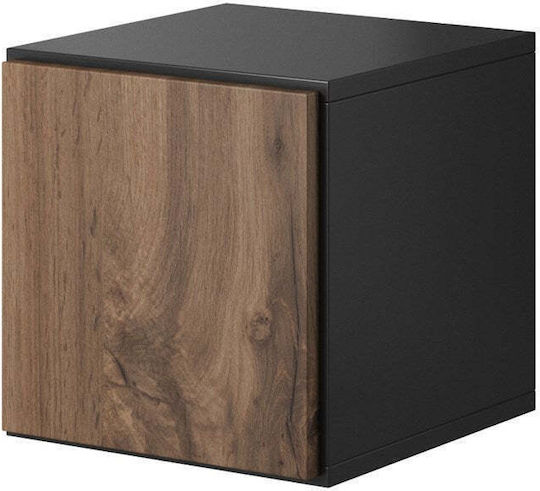 Cama full storage cabinet ROCO RO5 37/37/39 antracite/wotan oak