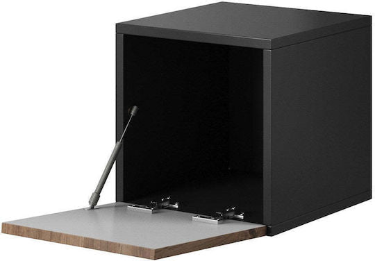 Cama full storage cabinet ROCO RO5 37/37/39 white/white/black