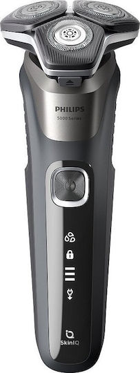 Philips Series 5000 S5886/30 Περιστρεφόμενη Ξυριστική Μηχανή Προσώπου Επαναφορτιζόμενη