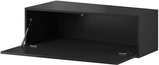 Cama TV stand VIGO SLANT '90' 30/90/40 black/black gloss