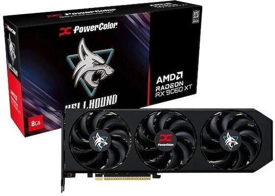 Powercolor Radeon RX 9060 XT Hellhound OC 8GB