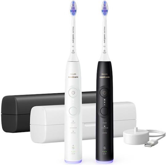 Philips Series 6500 HX7419/01 Rechargeable Sonic Electric Toothbrush
