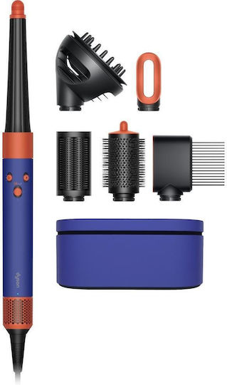 Dyson HS08 Airwrap i.d. Curly + Coily Ηλεκτρική Βούρτσα με Αέρα για Ίσιωμα και Μπούκλες 1300W Vinca Blue/Topaz