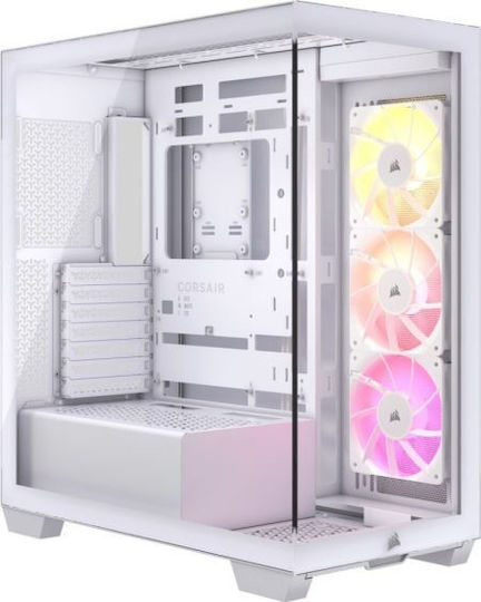 CORSAIR Geh Midi 3500X RSR ARGB (Tempered Glass) White