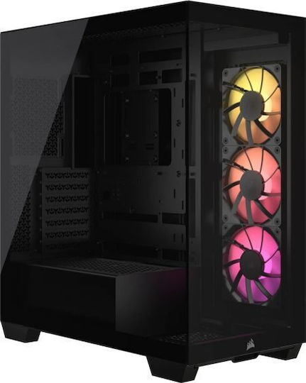 CORSAIR Geh Midi 3500X RSR ARGB (Tempered Glass) Black
