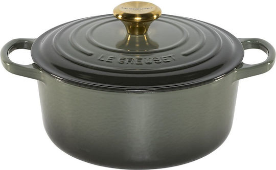 Le Creuset Signature Στρογγυλό Κατσαρόλι 24 εκ. με άνηθο