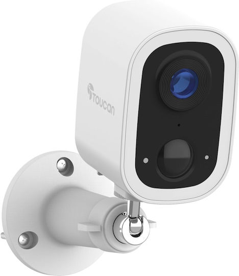 Toucan TWC400S-ML IP Κάμερα Παρακολούθησης Wi-Fi Full HD+ 4MP Αδιάβροχη Μπαταρίας με Αμφίδρομη Επικοινωνία