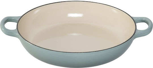 Le Creuset Gourmet-Κατσαρόλα με Ανθισμένο Σχέδιο 26 εκ. σε Χρώμα Θαλασσινό Αλάτι