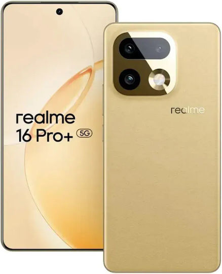 Realme 16 Pro Plus 12+512GB DS 5G Master Gold