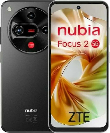 ZTE Nubia Focus 2 Dual SIM 5G Smartphone 8GB RAM 256GB Storage Obsidian Black