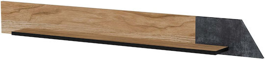 Cama OVO shelf 130x20xH15 oak/concrete