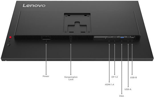 Lenovo ThinkVision T27-40 LED Monitor 27" (68.6 cm) Full HD 1920 x 1080, Black