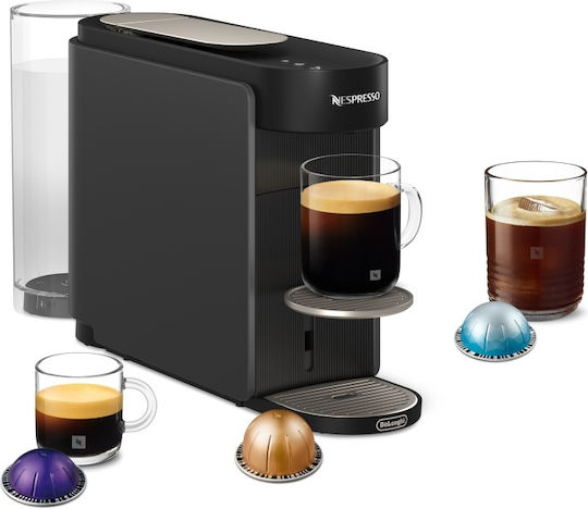 De'Longhi Vertuo Up Καφετιέρα για Κάψουλες Nespresso Πίεσης 15bar Anthracite