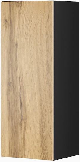 Cama cabinet VIGO "90" full 90/35/32 black/wotan oak